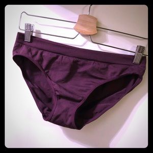 LIKE NEW Eggplant Purple Brief Panties - XL / 8